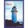 Karnin auf Usedom Postkarte Ansichtskarte Motive 002 weißer Leuchtturm