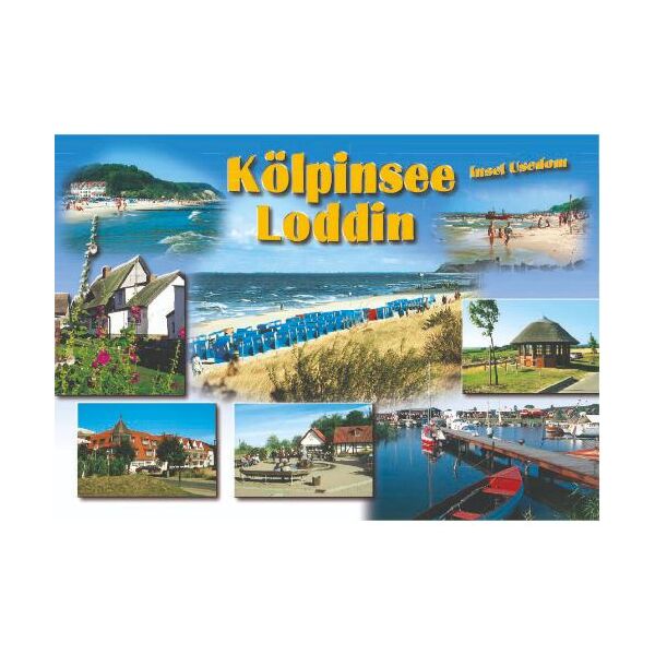 Kölpinsee auf Usedom Postkarten Motive 014