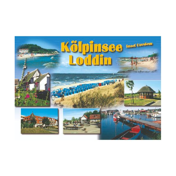 Kölpinsee auf Usedom Postkarten Motive 014