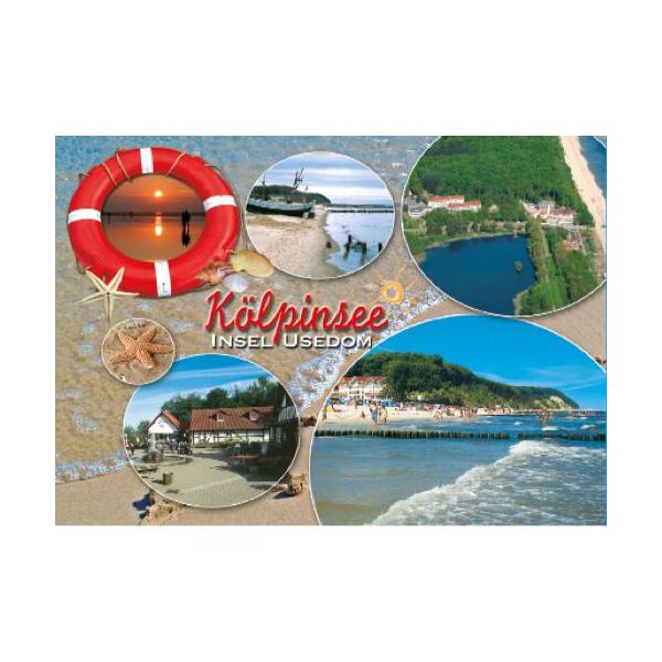 Kölpinsee auf Usedom Postkarten Motive 027