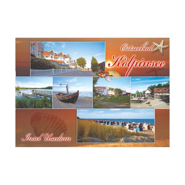 Kölpinsee auf Usedom Postkarten Motive 029