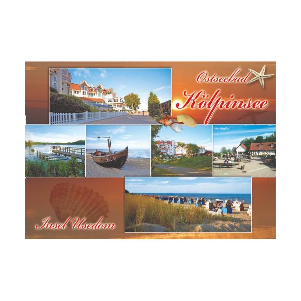 Kölpinsee auf Usedom Postkarten Motive 029