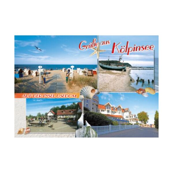 Kölpinsee auf Usedom Postkarten Motive 030
