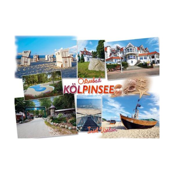 Kölpinsee auf Usedom Postkarten Motive 031