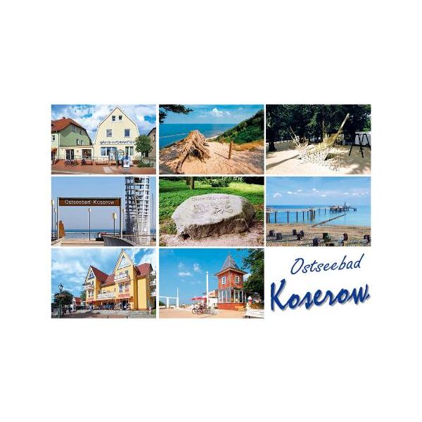Koserow auf Usedom Postkarten Motive 084