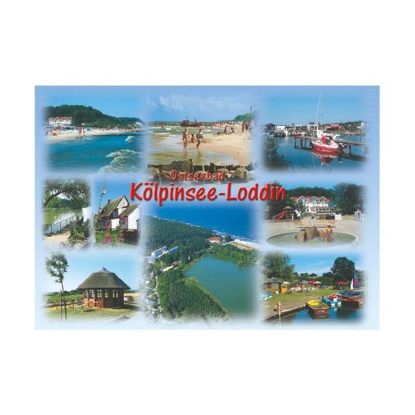Loddin auf Usedom Postkarten Motive 009