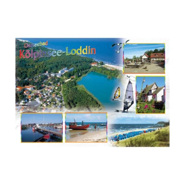 Loddin auf Usedom Postkarten Motive 010