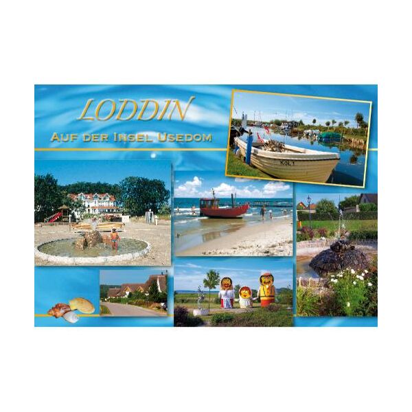 Loddin auf Usedom Postkarten Motive 016