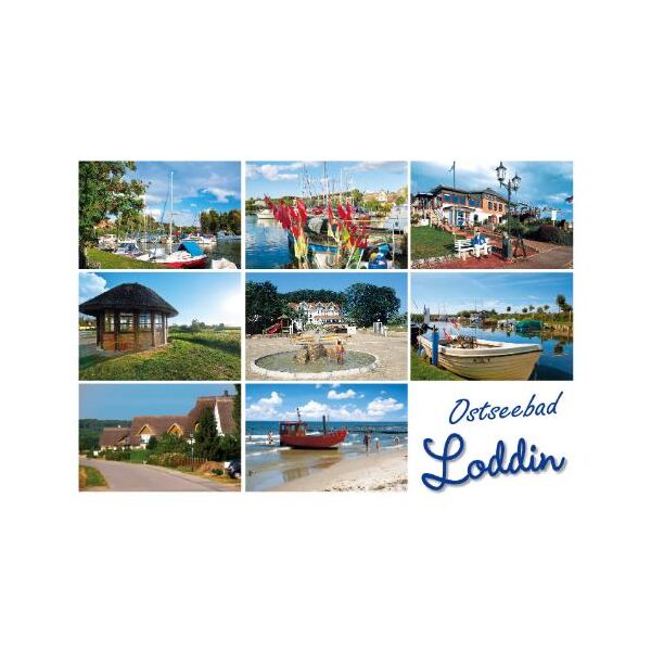 Loddin auf Usedom Postkarten Motive 020