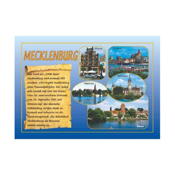 Mecklenburgische Seenplatte Postkarten Motive 002