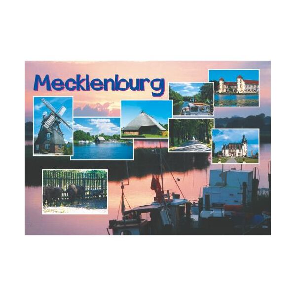 Mecklenburgische Seenplatte Postkarten Motive 010