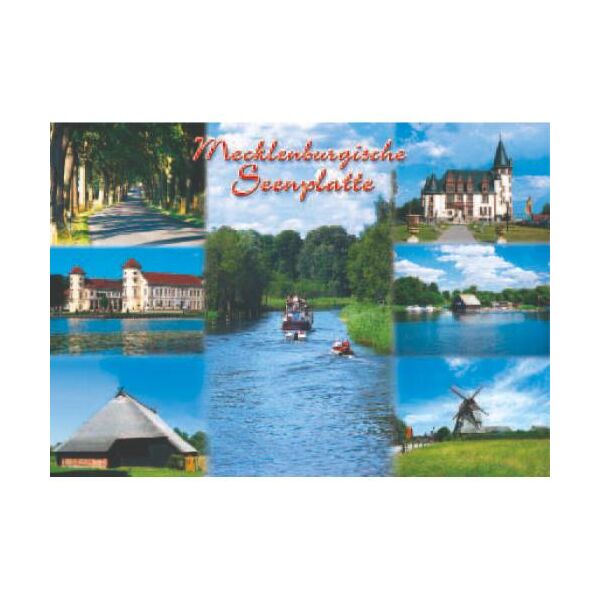 Mecklenburgische Seenplatte Postkarten Motive 014