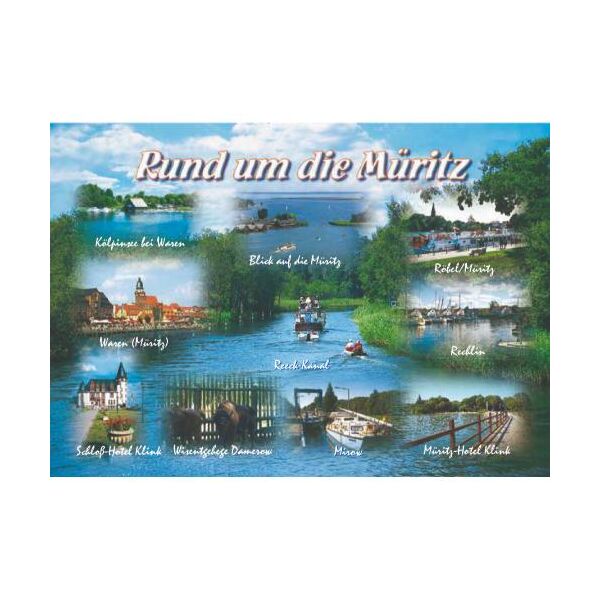 Mecklenburgische Seenplatte Postkarten Motive 018
