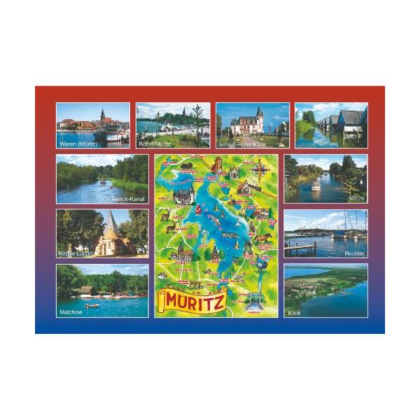 Mecklenburgische Seenplatte Postkarten Motive 019