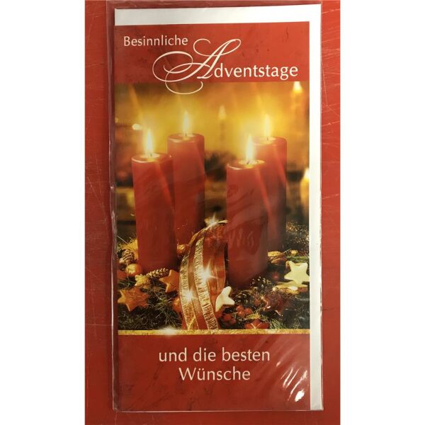 Advent Glckwunschkarten - Geschenkpapier - Lichter I Online-Shop