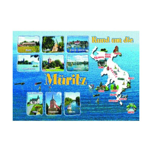 Mecklenburgische Seenplatte Postkarten Motive 020