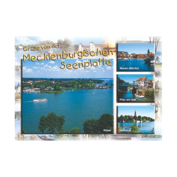 Mecklenburgische Seenplatte Postkarten Motive 021