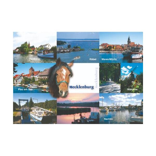 Mecklenburgische Seenplatte Postkarten Motive 023