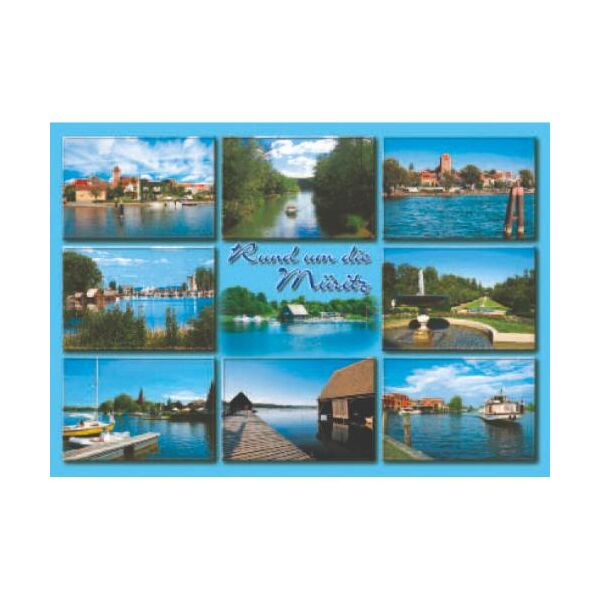 Mecklenburgische Seenplatte Postkarten Motive 037