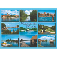 Mecklenburgische Seenplatte Postkarte Ansichtskarte...