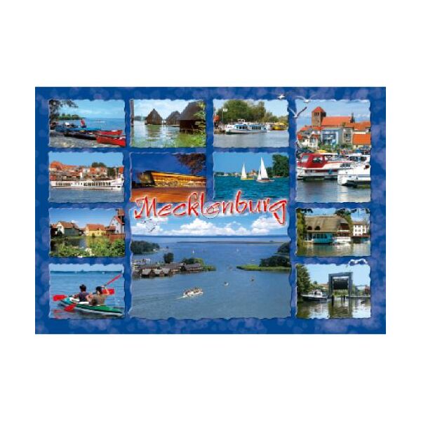 Mecklenburgische Seenplatte Postkarten Motive 048