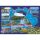 Mecklenburgische Seenplatte Postkarte Ansichtskarte Querformat blau Weltpostkarte Mecklenburg-Vorpommern