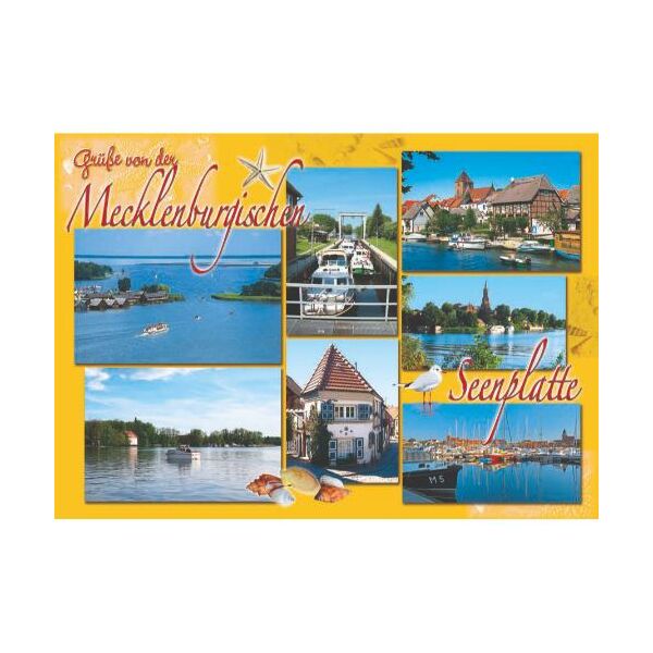 Mecklenburgische Seenplatte Postkarten Motive 058