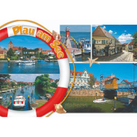 Plau am See Postkarten Motive 068