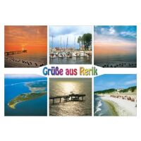 Rerik Postkarte Grüße aus Rerik Ostseebad 6...