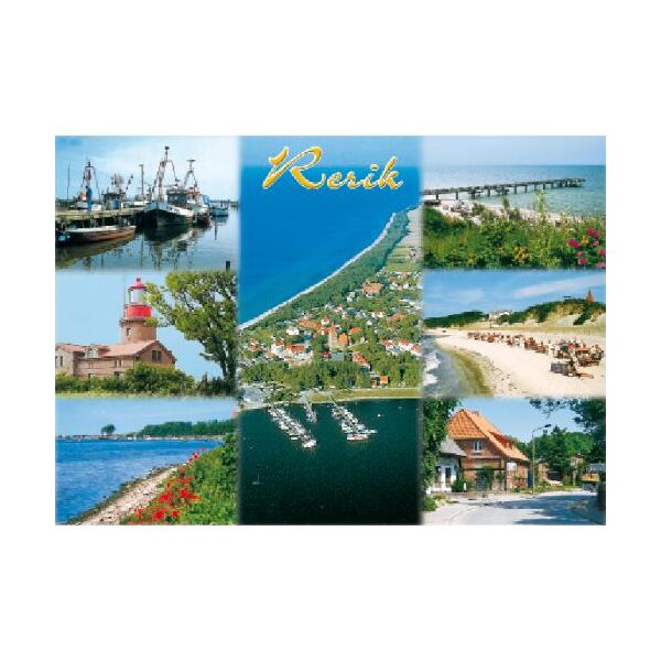 Rerik Postkarte Ansichtskarte Ostseebad 7 Bilder Motive