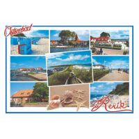 Rerik Postkarte Ostseebad 9 Bilder Querformat