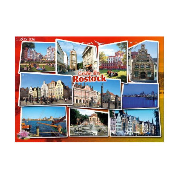 Rostock Postkarten Motive 036