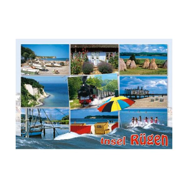 Insel Rügen Postkarten Motive 124