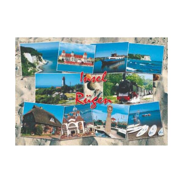 Insel Rügen Postkarten Motive 126