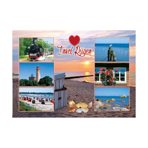 Insel Rügen Postkarten Motive 138