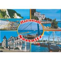 Sassnitz Postkarte Hafenstadt Sassnitz Ansichtskarte Ostsee