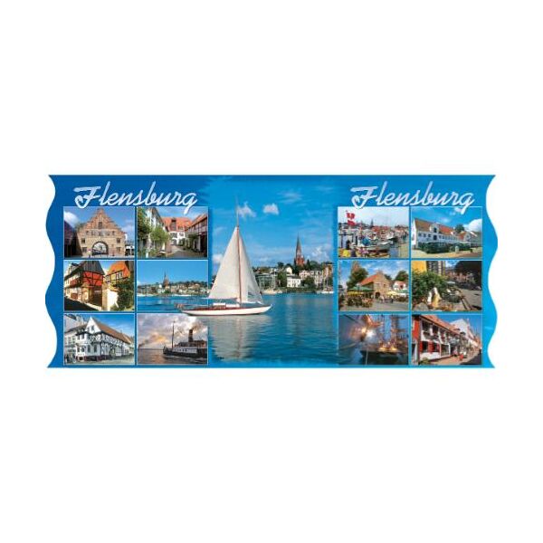 Flensburg Bedruckte Tassen Promenade Fähre Hafen
