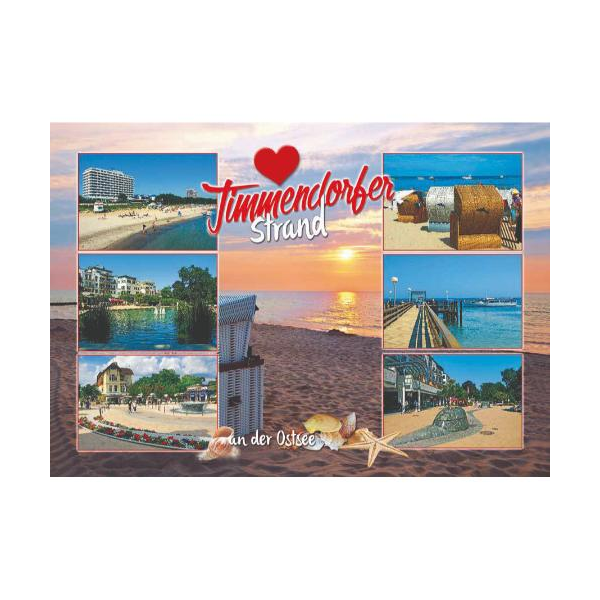Timmendorfer Strand Postkarten Motive 136