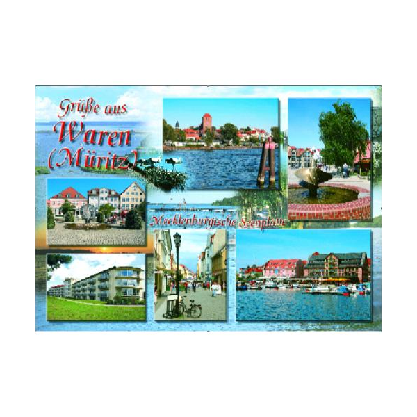 Waren Postkarten Motive 046