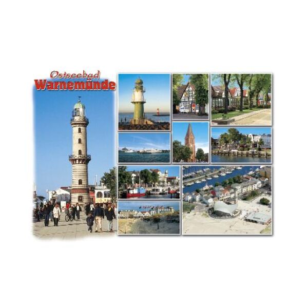 Warnemünde Postkarten Motive 052