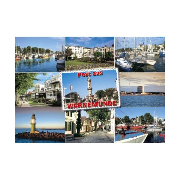 Warnemünde Postkarten Motive 053