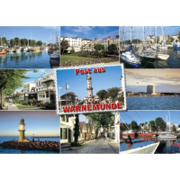 Warnemünde Postkarten Motive 053