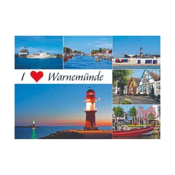 Warnemünde Postkarten Motive 056