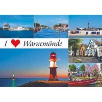 Warnemünde Postkarten Motive 056