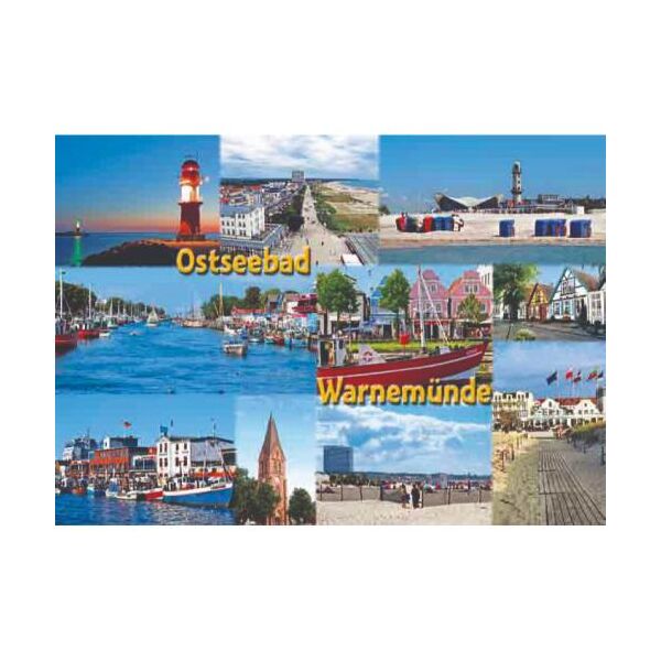 Warnemünde Postkarten Motive 059