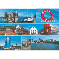 Wolgast Postkarte Ansichtskarte Motive 010 schönes...