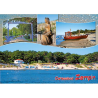 Zempin Postkarte Motive 039 Figur aus "Der Fischer...
