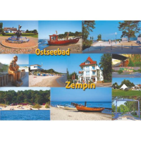Zempin Postkarte Ansichtskarte Motive 041 Ostseebad...