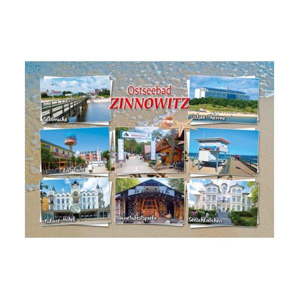 Zinnowitz Postkarten Motive 096