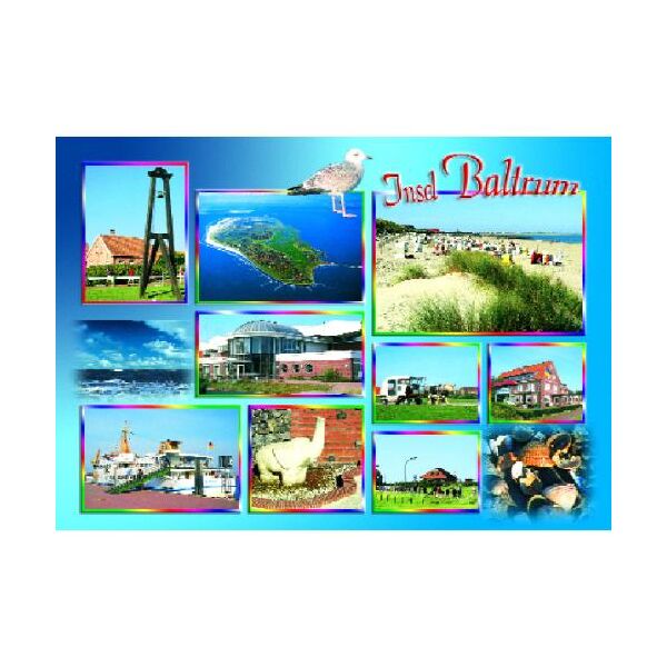 Baltrum Postkarten Motive 055
